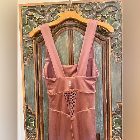 NEW Free People Onesie in Mauve/Pink/Purple Women’s Size S-M - Picture 5 of 6